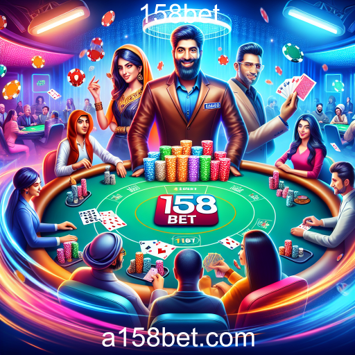 Poker na 158bet: Estratégia, Habilidade e Diversão
